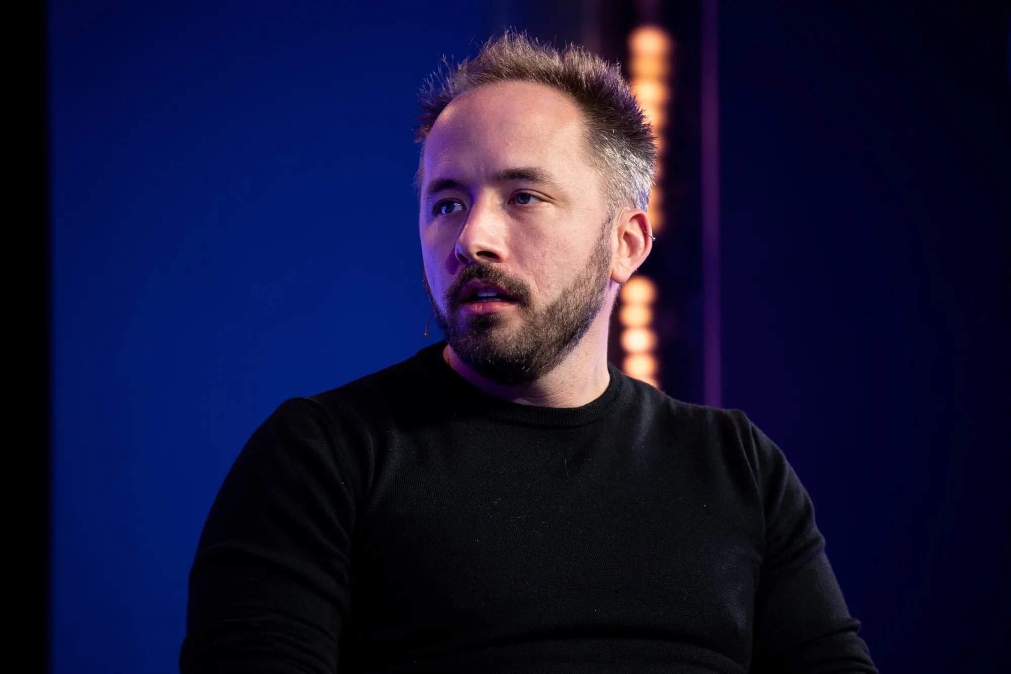 Drew Houston attends The Wall Street Journal Tech Live conference in Laguna Beach, California, on Oct. 22, 2019.