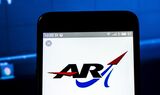 Aerojet Rocketdyne company logo seen displayed on a smart