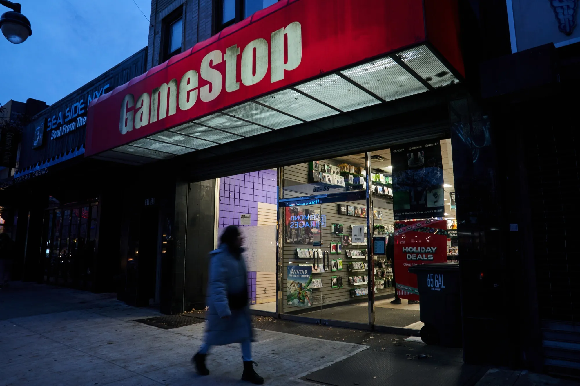 GameStop Stores Ahead Of Earnings Figures