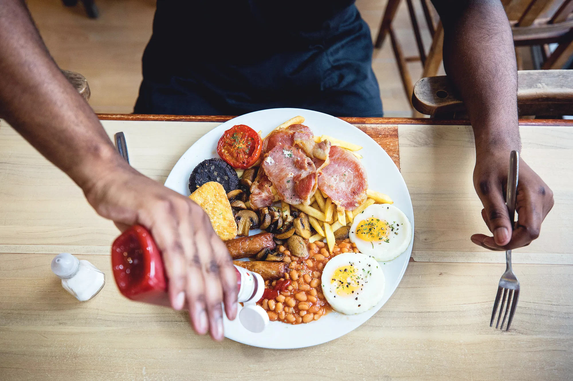 The average cost of a traditional fry-up rose by more than 22% from a year earlier.