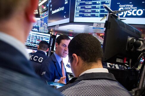 Trading At The NYSE As U.S. Stocks Tumble After Selloff in China Renews Growth Concern