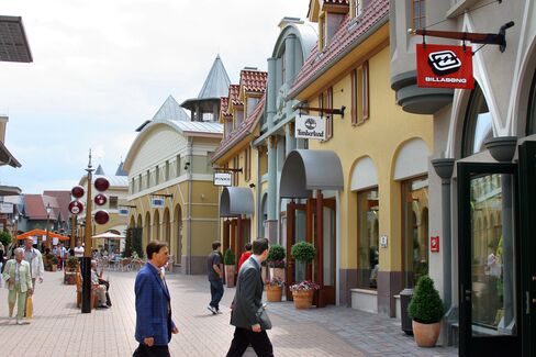 Investors Share Thrill as Buyers Fill Europe’s Outlet Malls