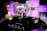 The Hisense VIDAA television display at the 2014 International CES in Las Vegas on Jan. 8