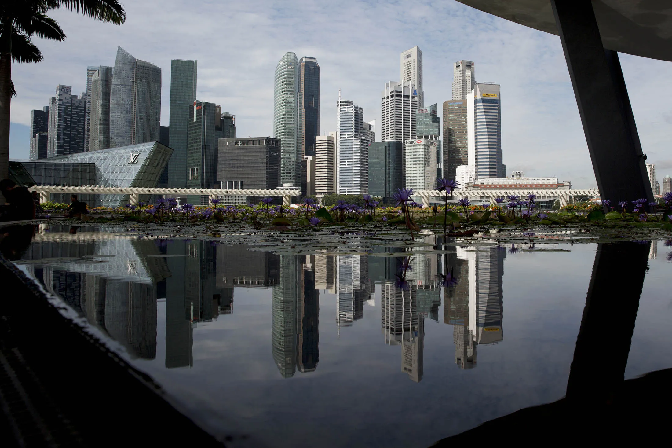 General Views Of Singapore As Monetary Authority Expects Growth To Remain "Moderately Positive"