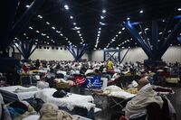 Where people shelter after a hurricane will make a difference in exacerbating Covid-19 spread. 