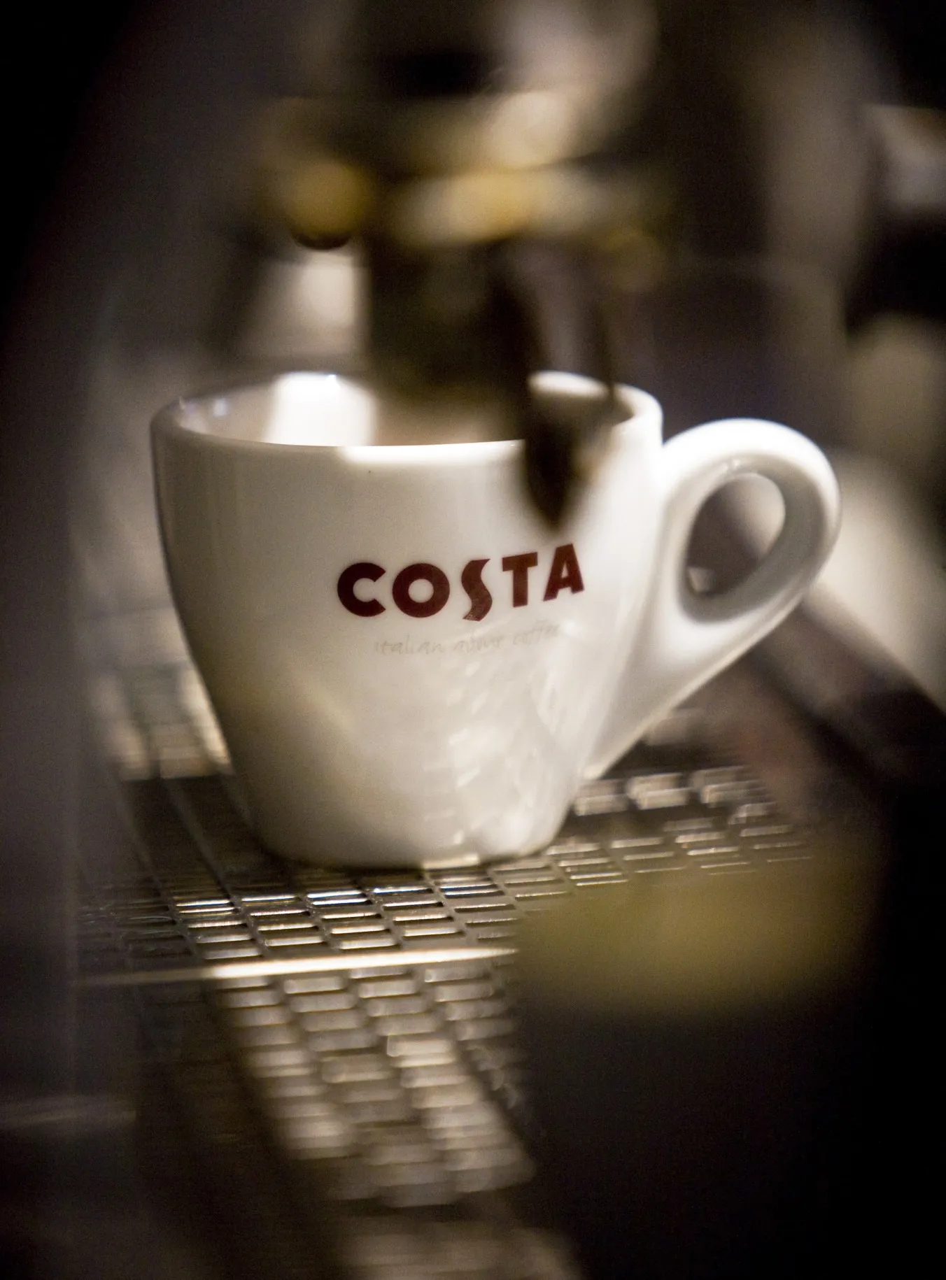 Inside A Costa Coffee Store