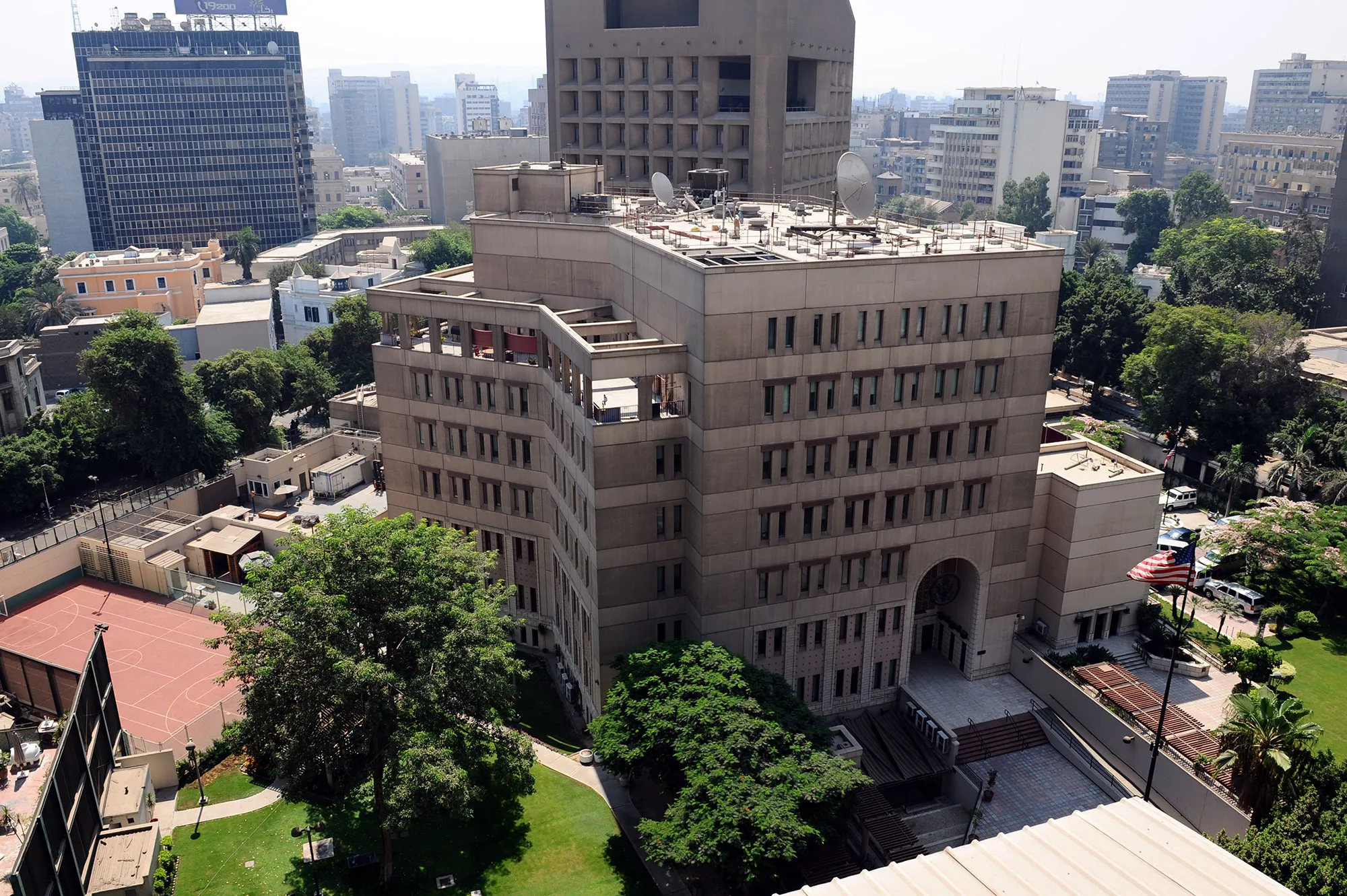 The U.S. embassy in Cairo