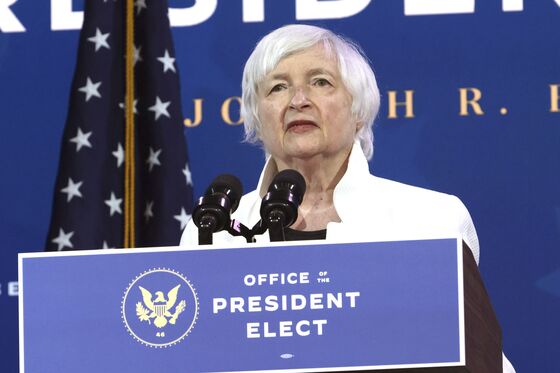 Yellen Gets a Shot to Put Treasury Clout Into Climate Fight