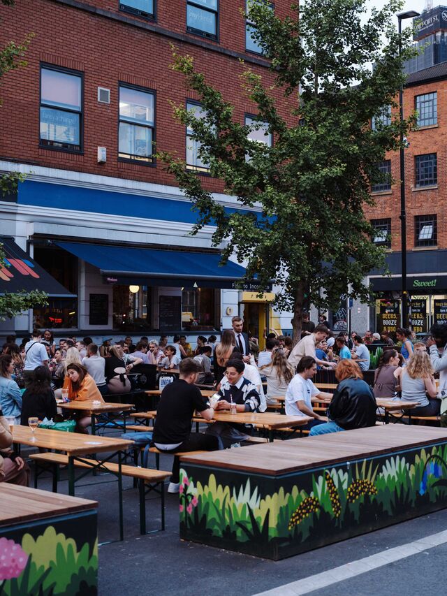 A cafe in the Northern Quarter.