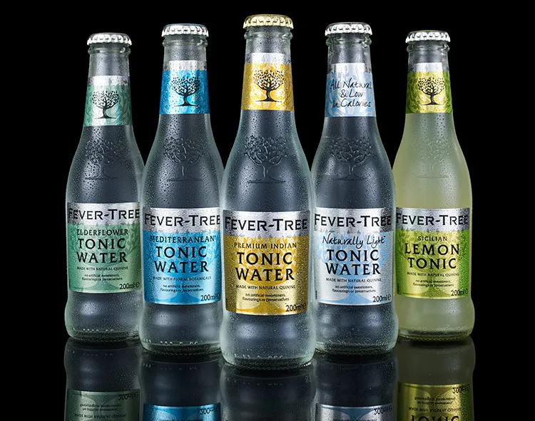 Fevertree Ltd. bespoke tonic water drinks
