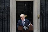 UK Prime Minister Boris Johnson Announces Resignation