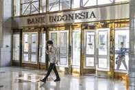Bank Indonesia Headquarters Ahead of Rate Decision