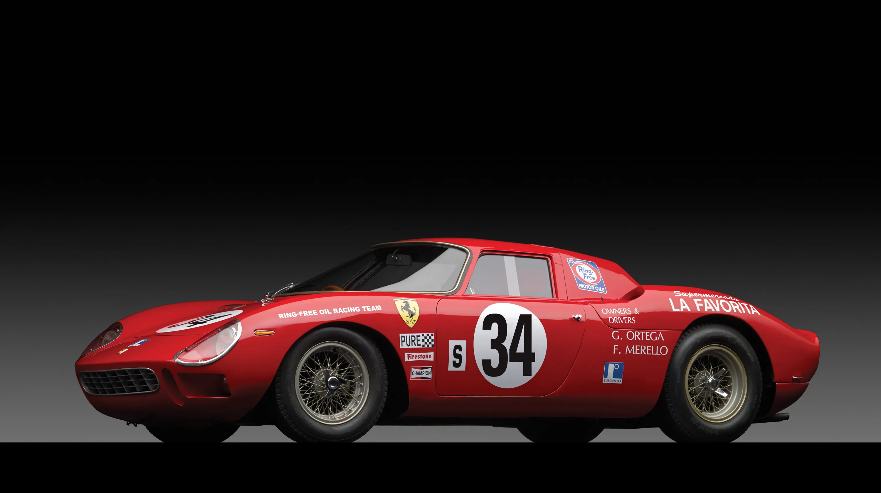 フェラーリ250LM、過去最高値の14億5000万円で落札－NY - Bloomberg
