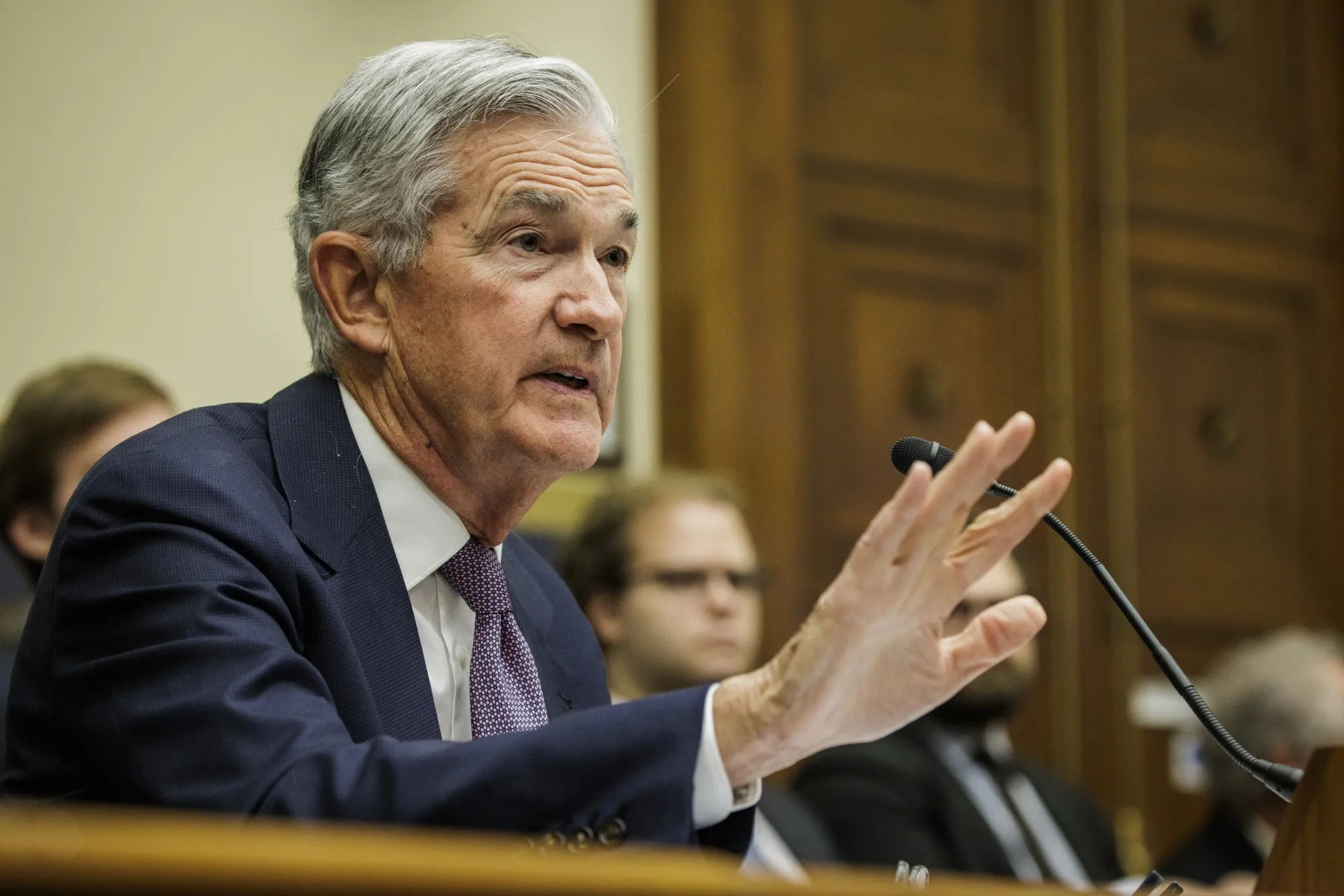 Jerome Powell, chairman of the US Federal Reserve.