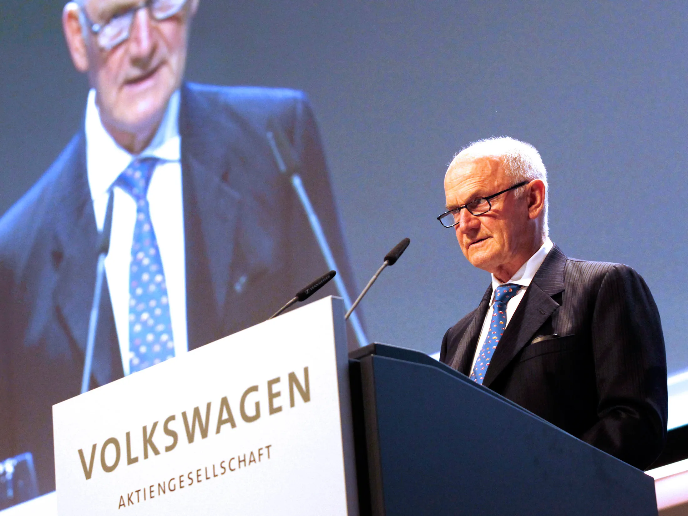 Ferdinand Piech, chairman of the board of Volkswagen .

