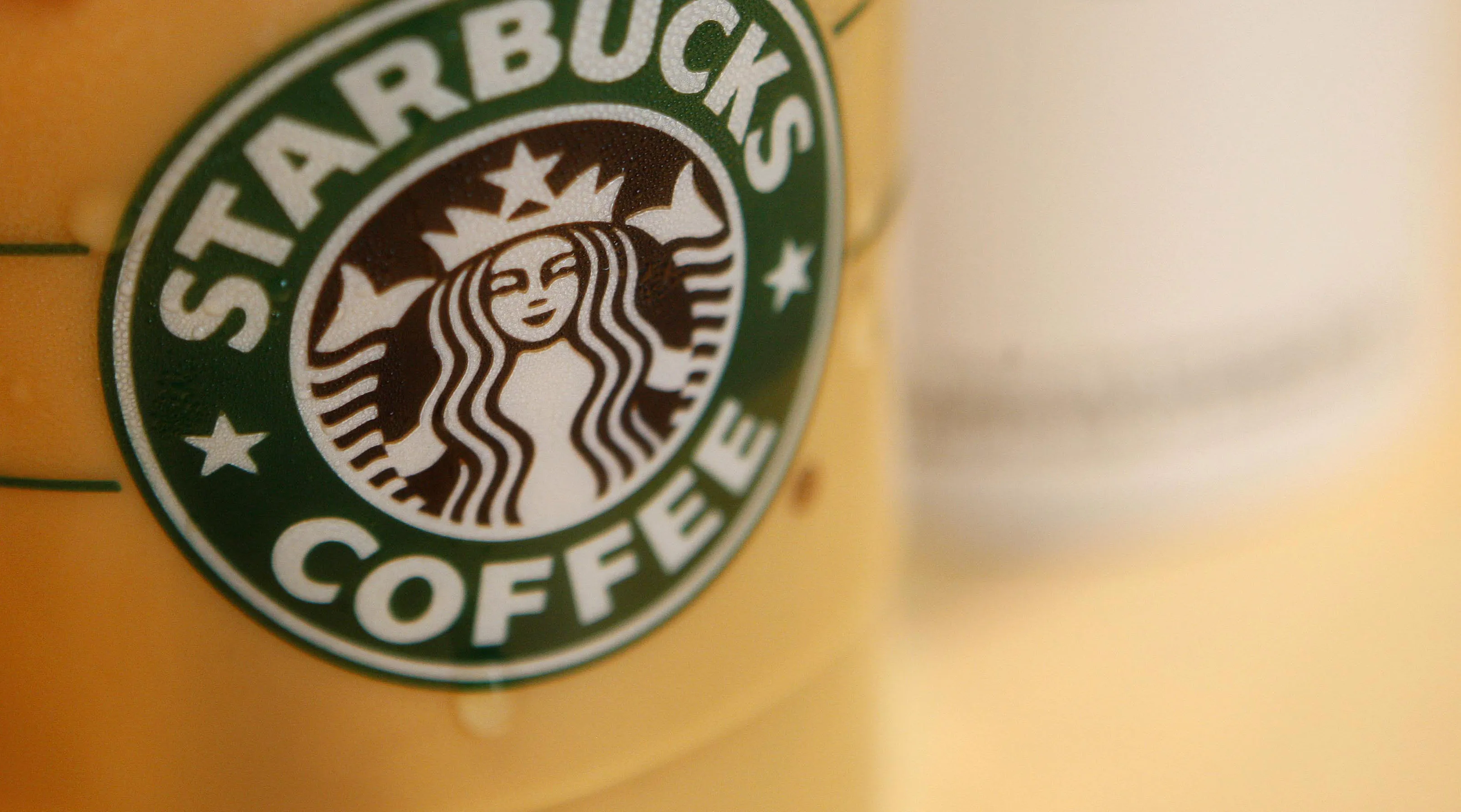 A Starbucks cold coffee
