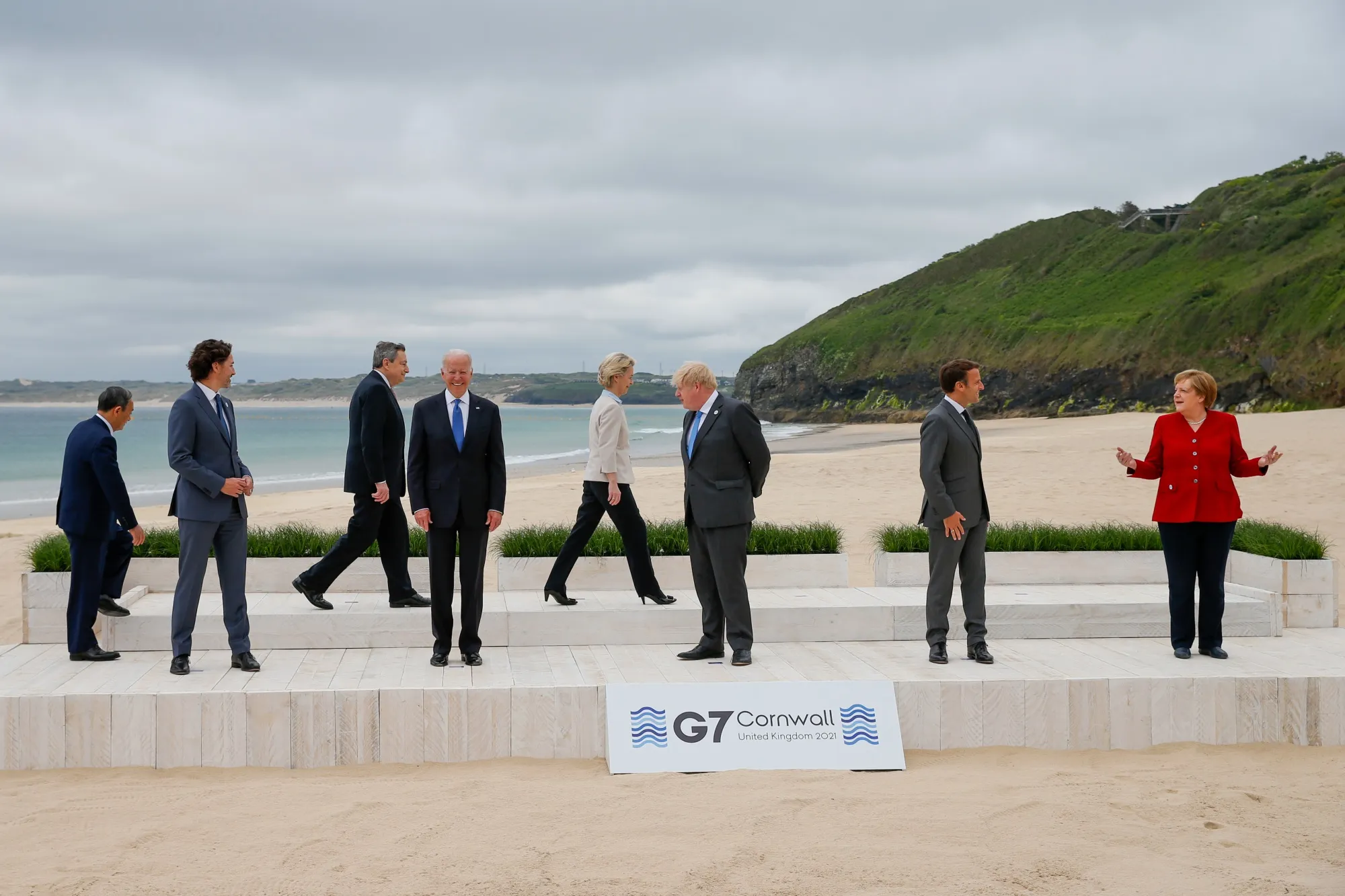 First Day Of G-7 Leaders Summit 
