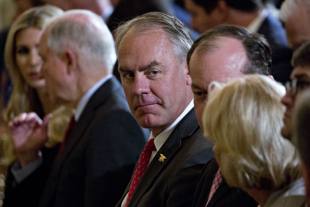Ryan Zinke Interview Ex Interior Secretary Takes Energy Clients Ex Interior Secretary Takes Energy