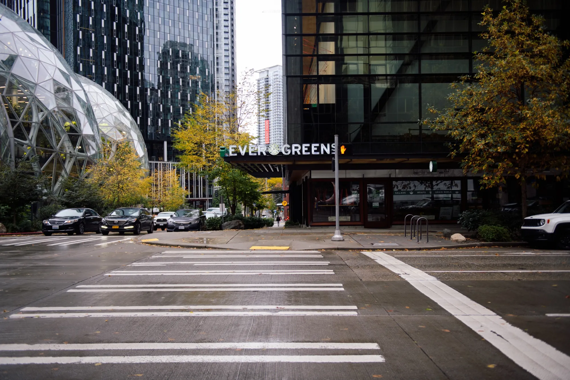 Amazon’s Seattle headquarters.