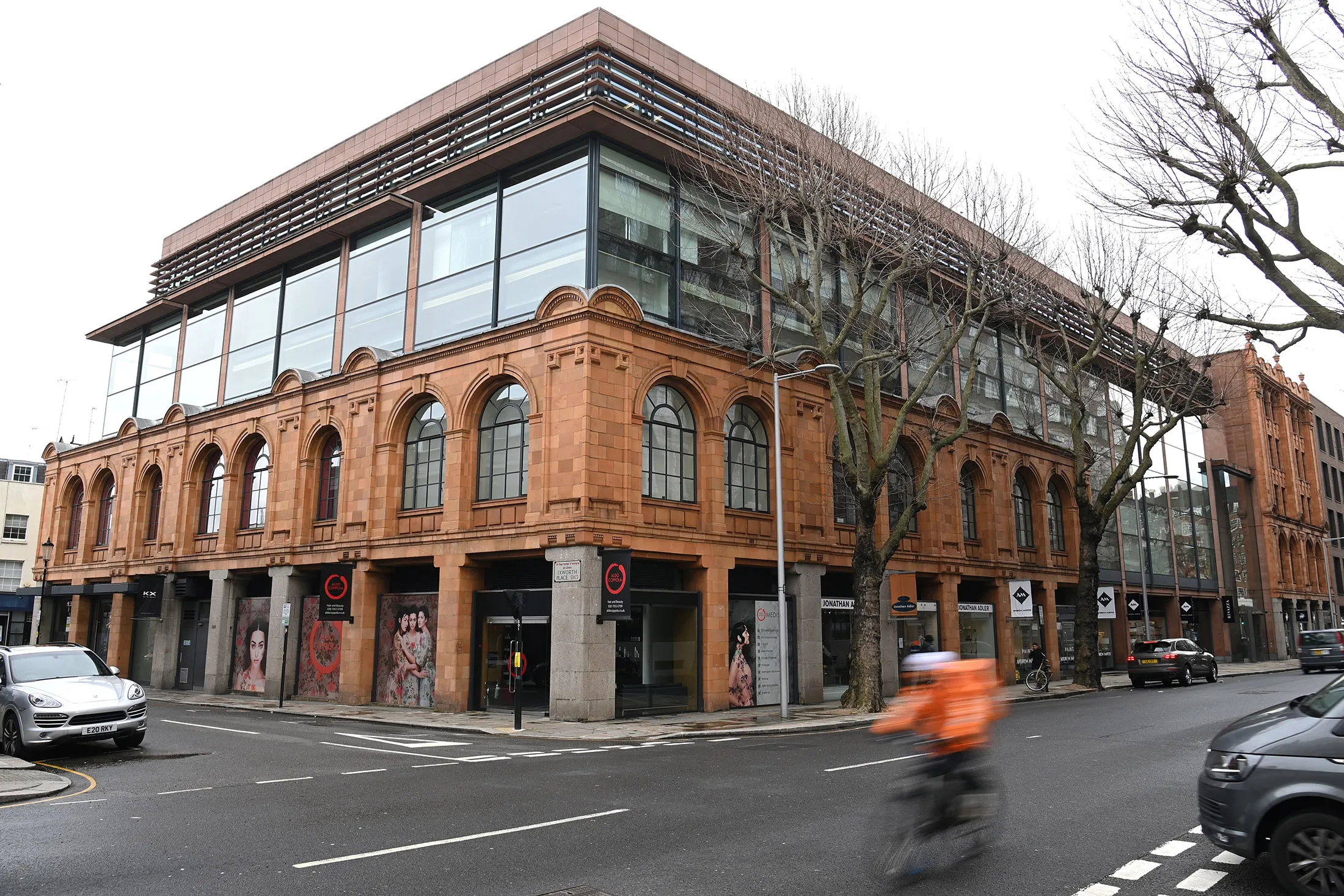 60 Sloane Square, a building in West London owned by the Vatican.