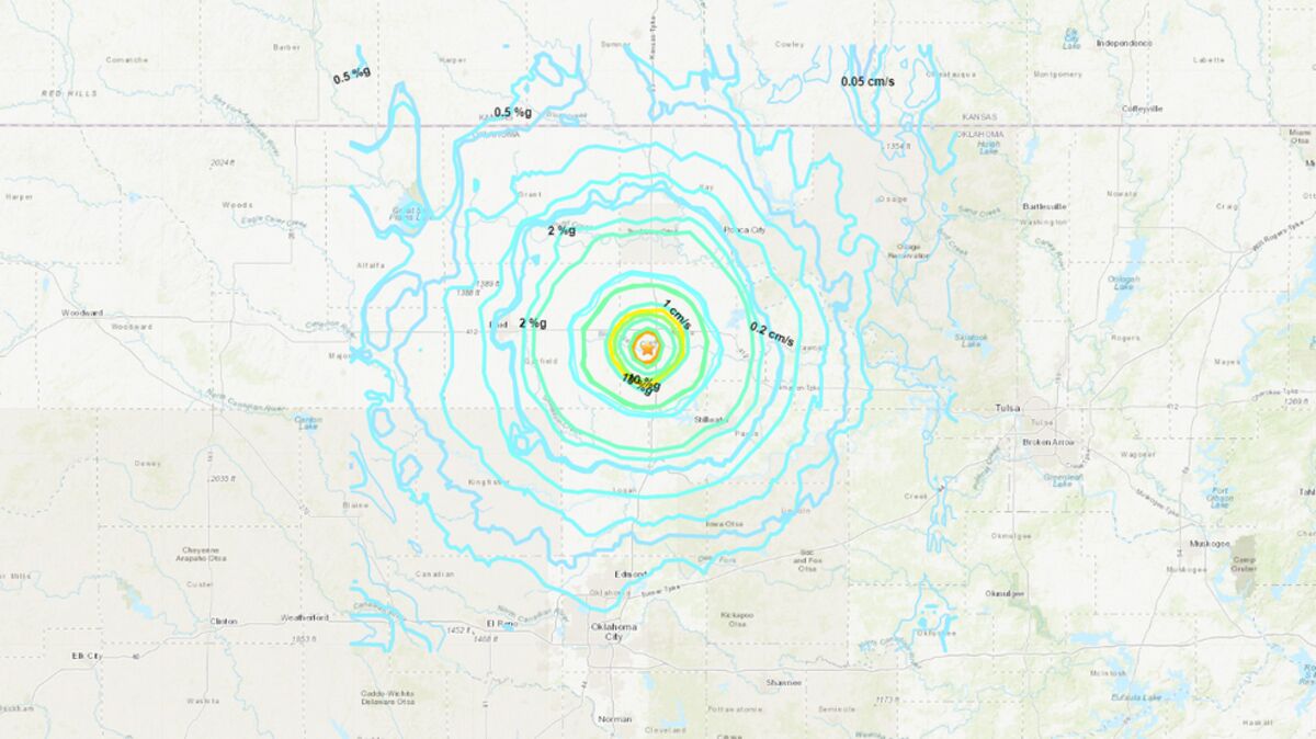 Oklahoma Earthquake Strikes After Trump Tulsa Rally Bloomberg