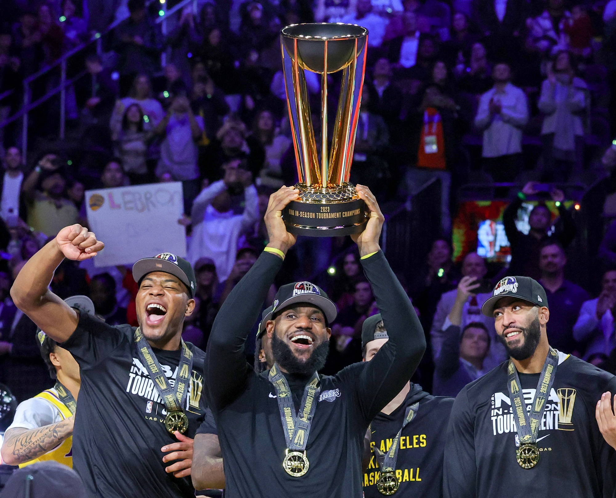 Lakers win NBA's first-ever In-Season Tournament title