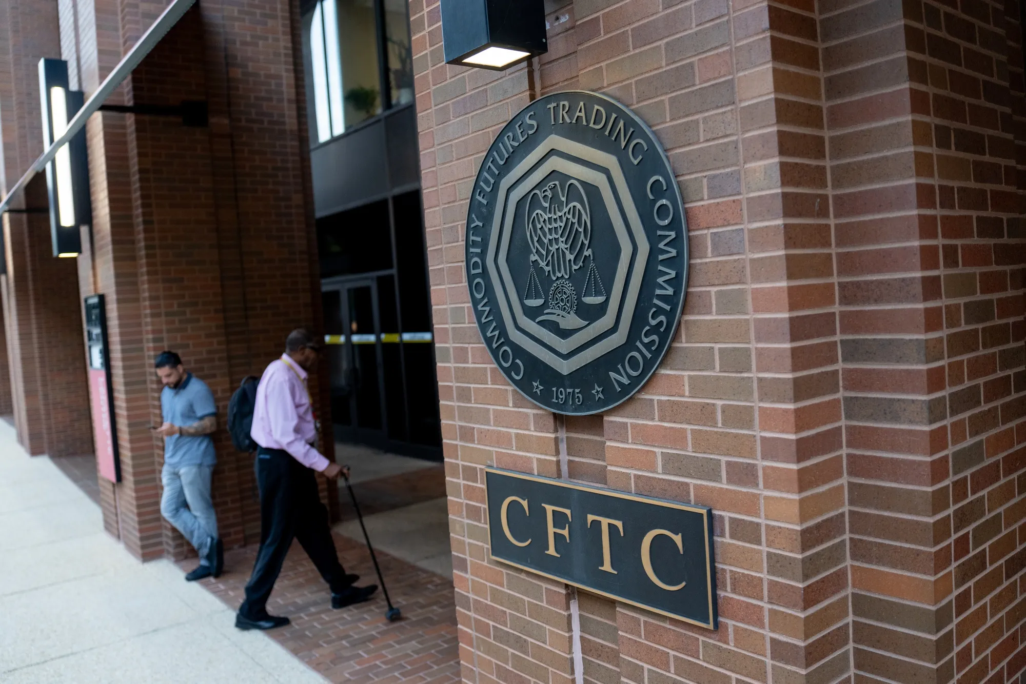 The Commodity Futures Trading Commission (CFTC) headquarters in Washington.