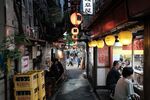 Patrons dine at the Omoide-Yokocho alleyway in&nbsp;Shinjuku district.