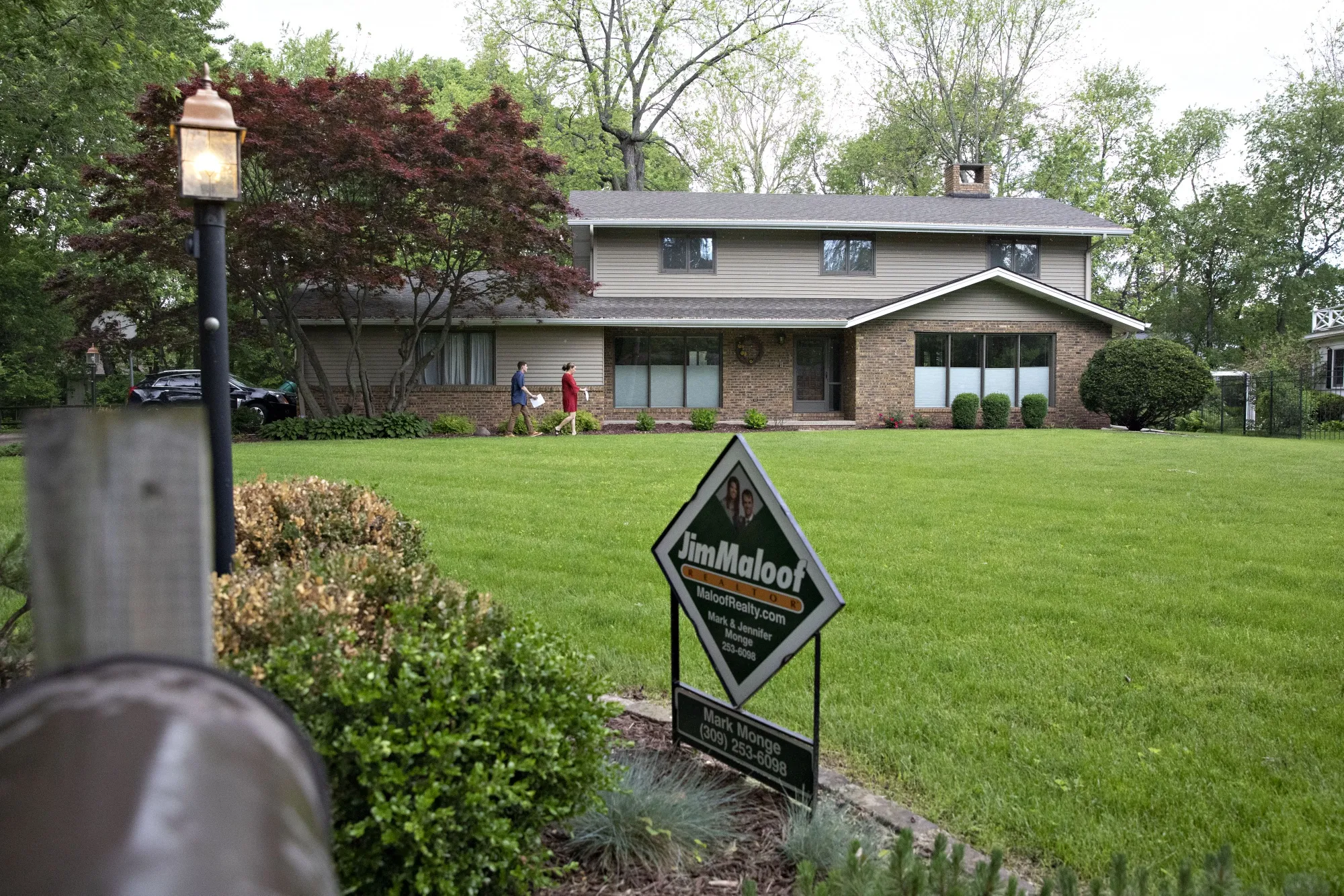 Prospective Buyer Attends Open Houses Ahead Of Existing Home Sales