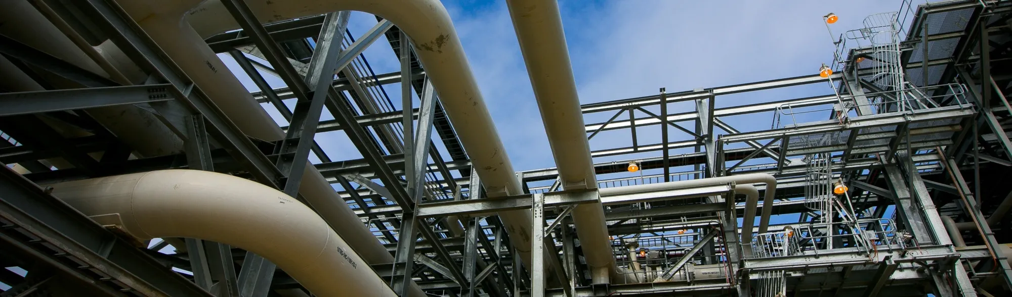 Views of the Queensland Curtis LNG (QCLNG) Project Site