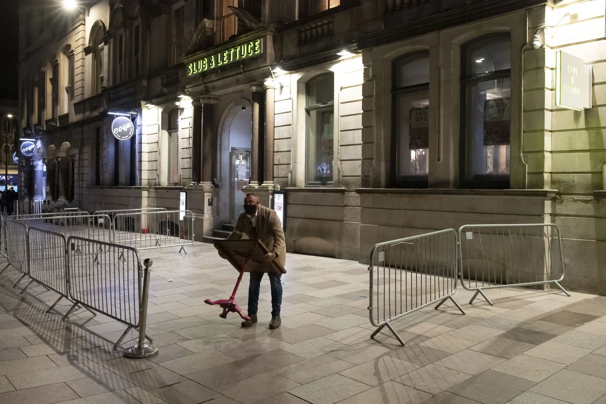 A Slug and Lettuce bar in Cardiff, Wales.