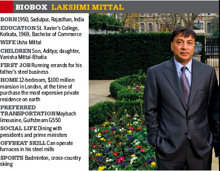 Lakshmi N. Mittal to become Executive Chairman; Aditya Mittal appointed  Chief Executive Officer