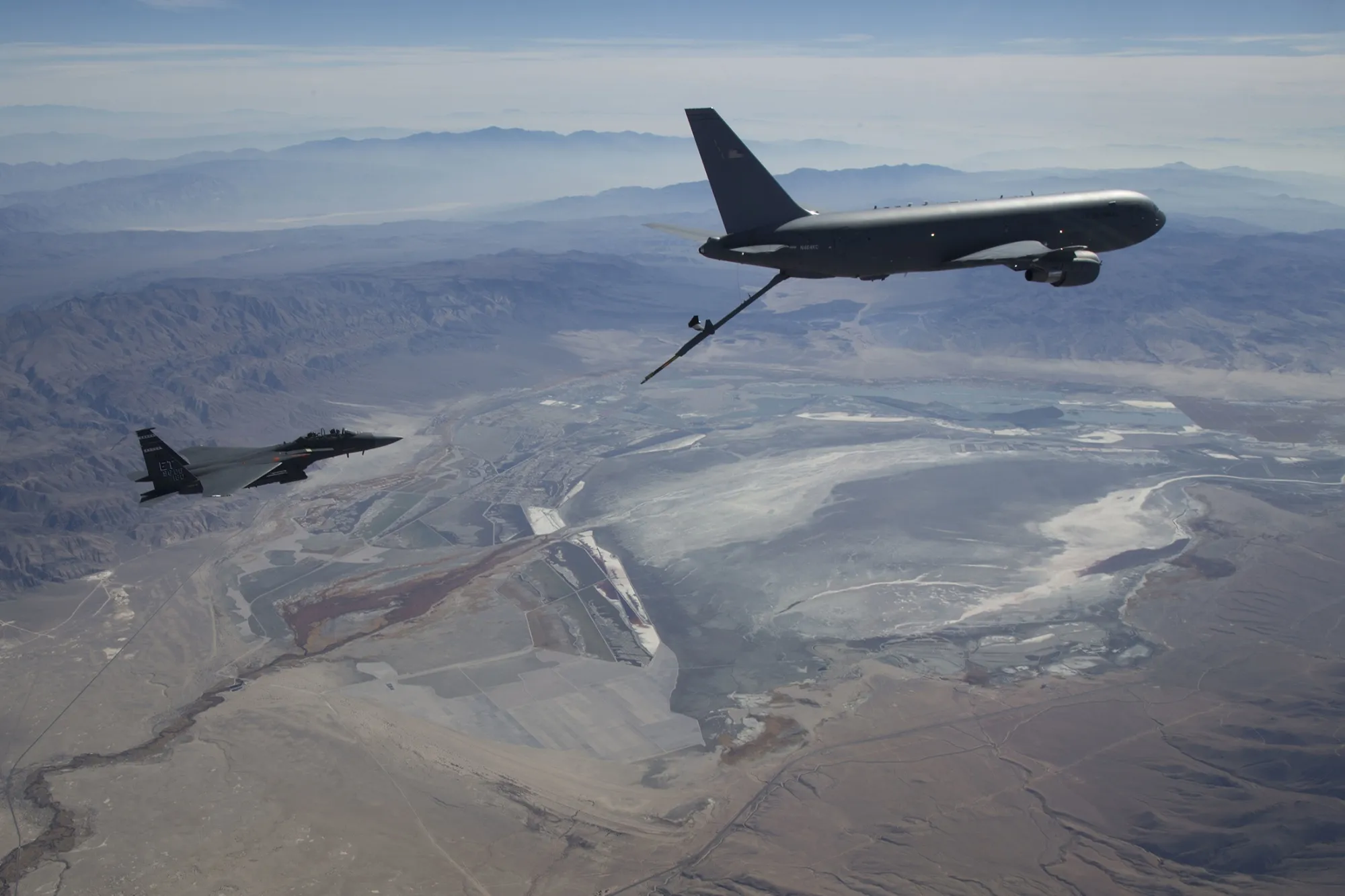 Boeing KC-46A Pegasus during a flight test.