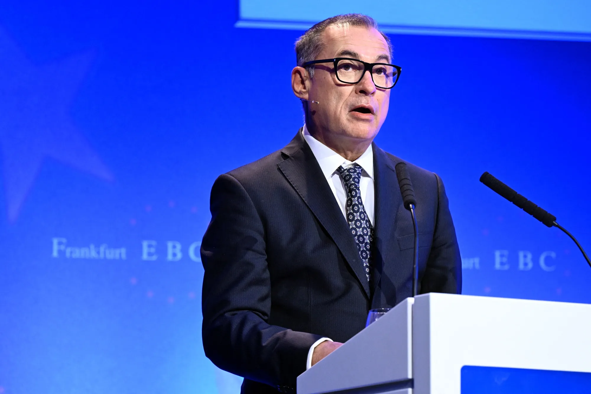 Bundesbank President Joachim Nagel&nbsp;during the&nbsp;Frankfurt European Banking Congress in Frankfurt, on Nov. 21.