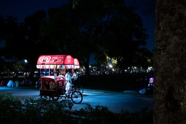 Unilever Kwality Wall's ice-cream vendors in Delhi.