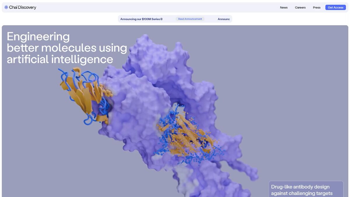 AI Drug-Discovery Firm Chai Raises $130 Million Series B