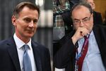 Jeremy Hunt and Andrew Bailey&nbsp;