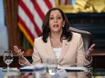 Kamala Harris is calling on the U.S. to help expand economic opportunities in El Salvador, Guatemala and Honduras.