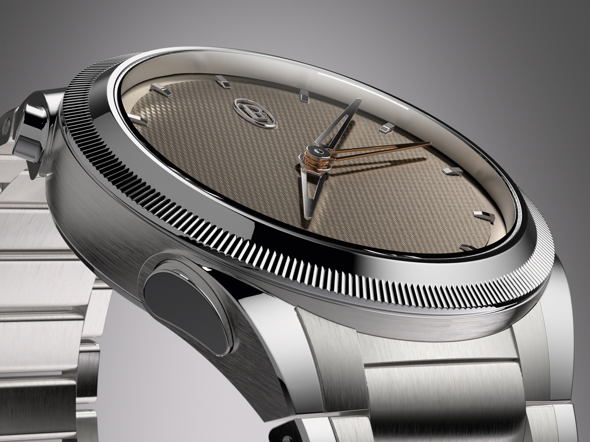 Parmigiani Sport Automatic 41 mm Watch in Silver Dial