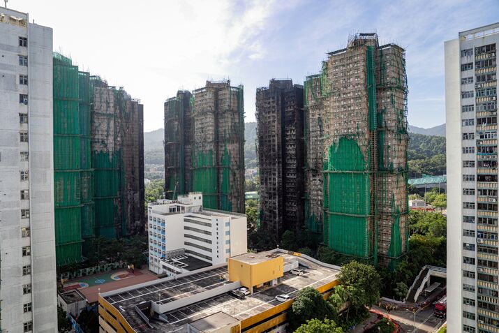 Hong Kong Fire That Killed At Least 94 Puts Focus on Missed Warnings