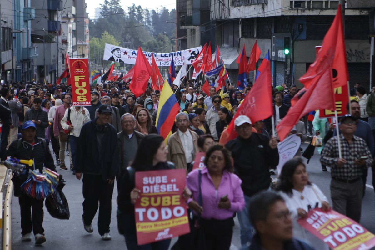 ⚫️ BLOOMBERG: "Ecuador: Noboa affronta la sfida dei sussidi sul diesel tra proteste e speranze di cambiamento"