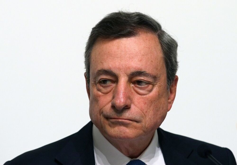 The President of the European Central Bank Mario Draghi is on his way out. 