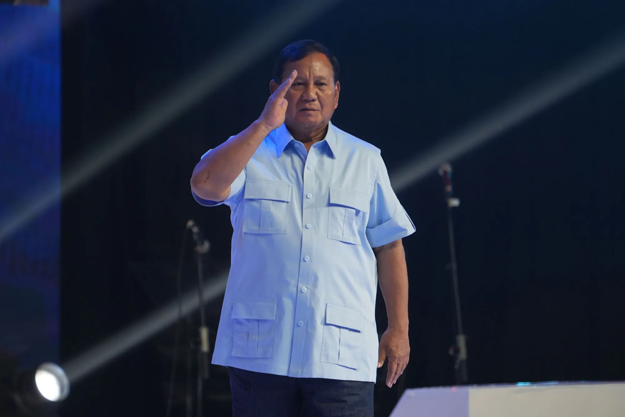 Prabowo Subianto has been leading the polls for this year’s election.