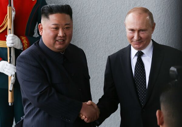 North Korean President Kim Jong Un in Russia 