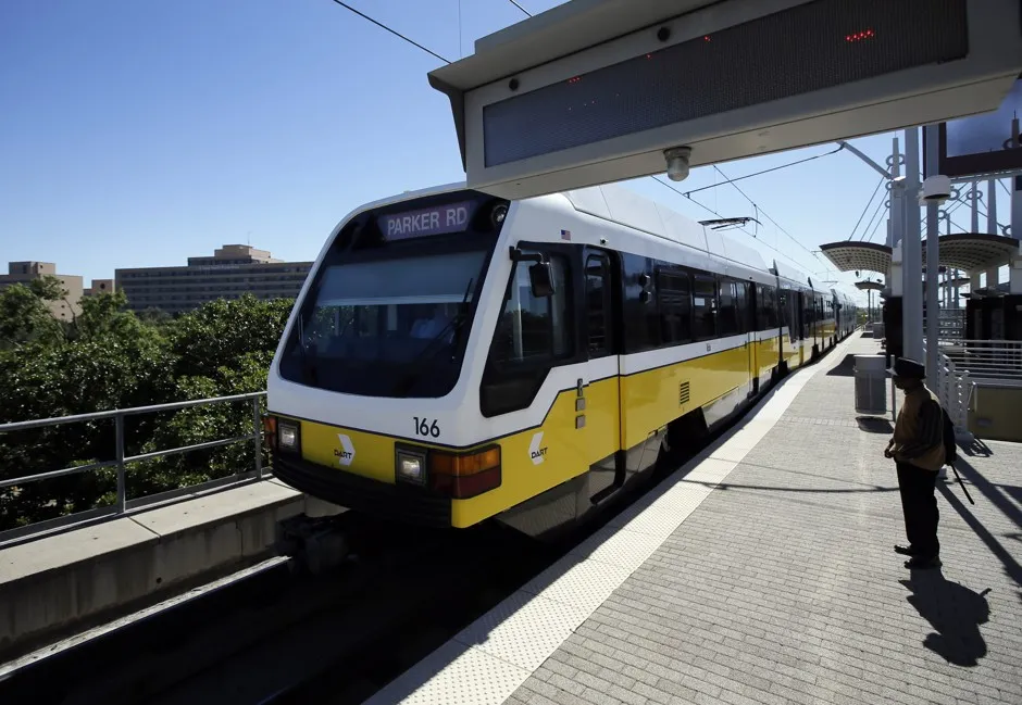 Despite a big expansion, the share of Dallas residents who rely on "sustainable transport" like the city's DART light rail system has remained stubbornly low.