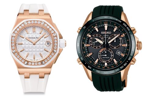 The winning watches in all their glory.