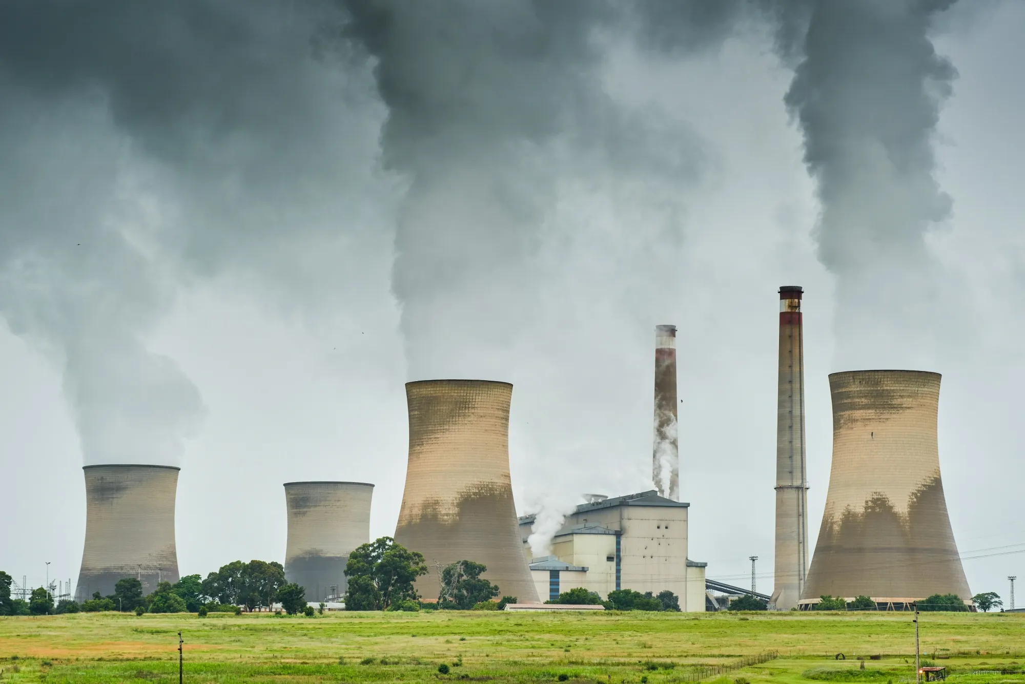 An Eskom&nbsp;coal-fired power station in Mpumalanga, South Africa.