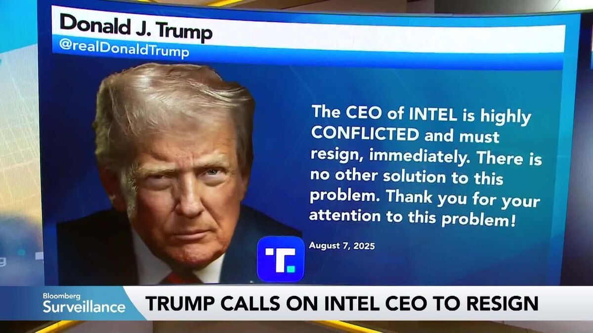 Trump Says Intel's CEO Should Resign Immediately