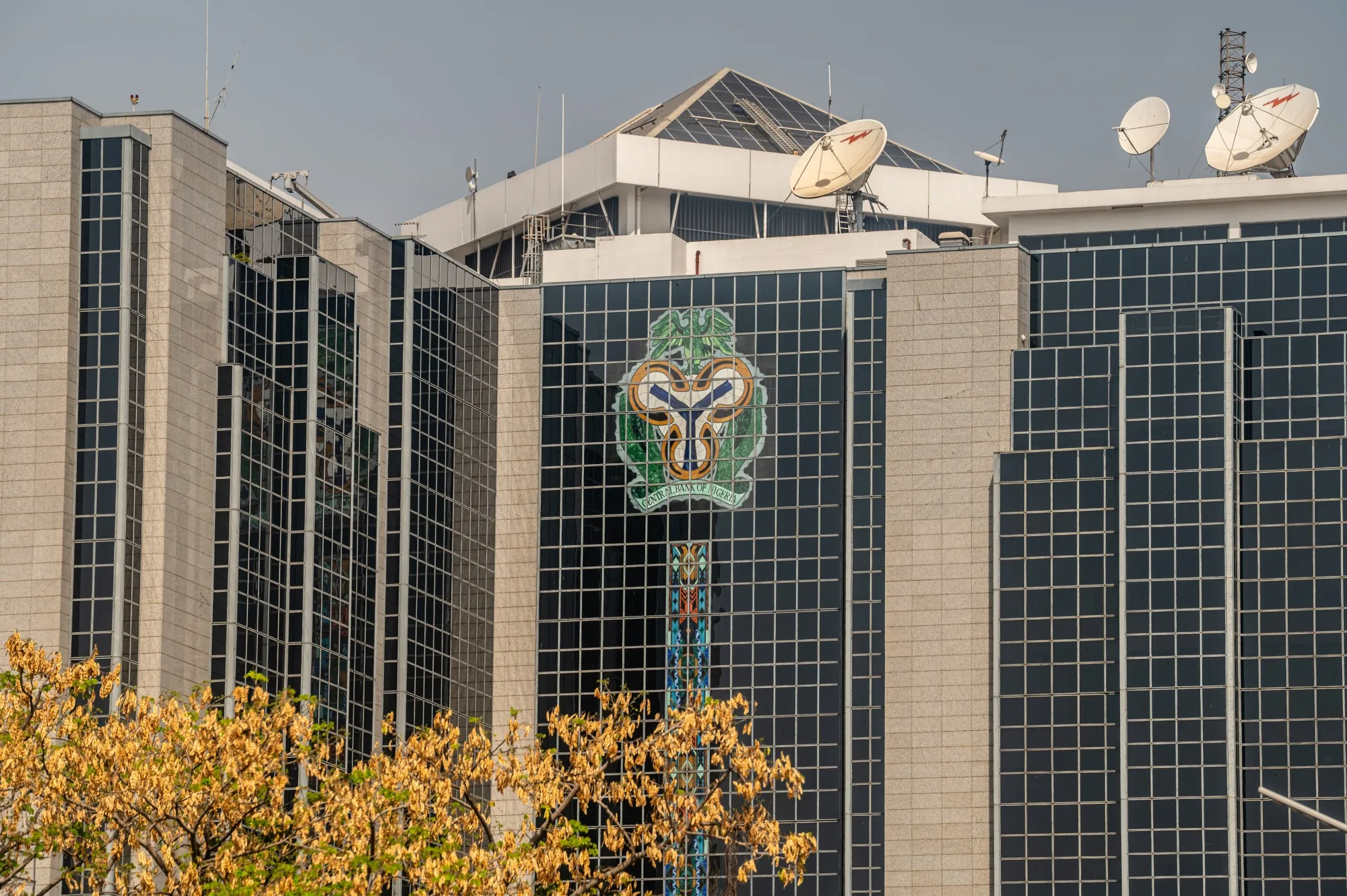 The headquarters of the Central Bank of Nigeria&nbsp;in Abuja, Nigeria.