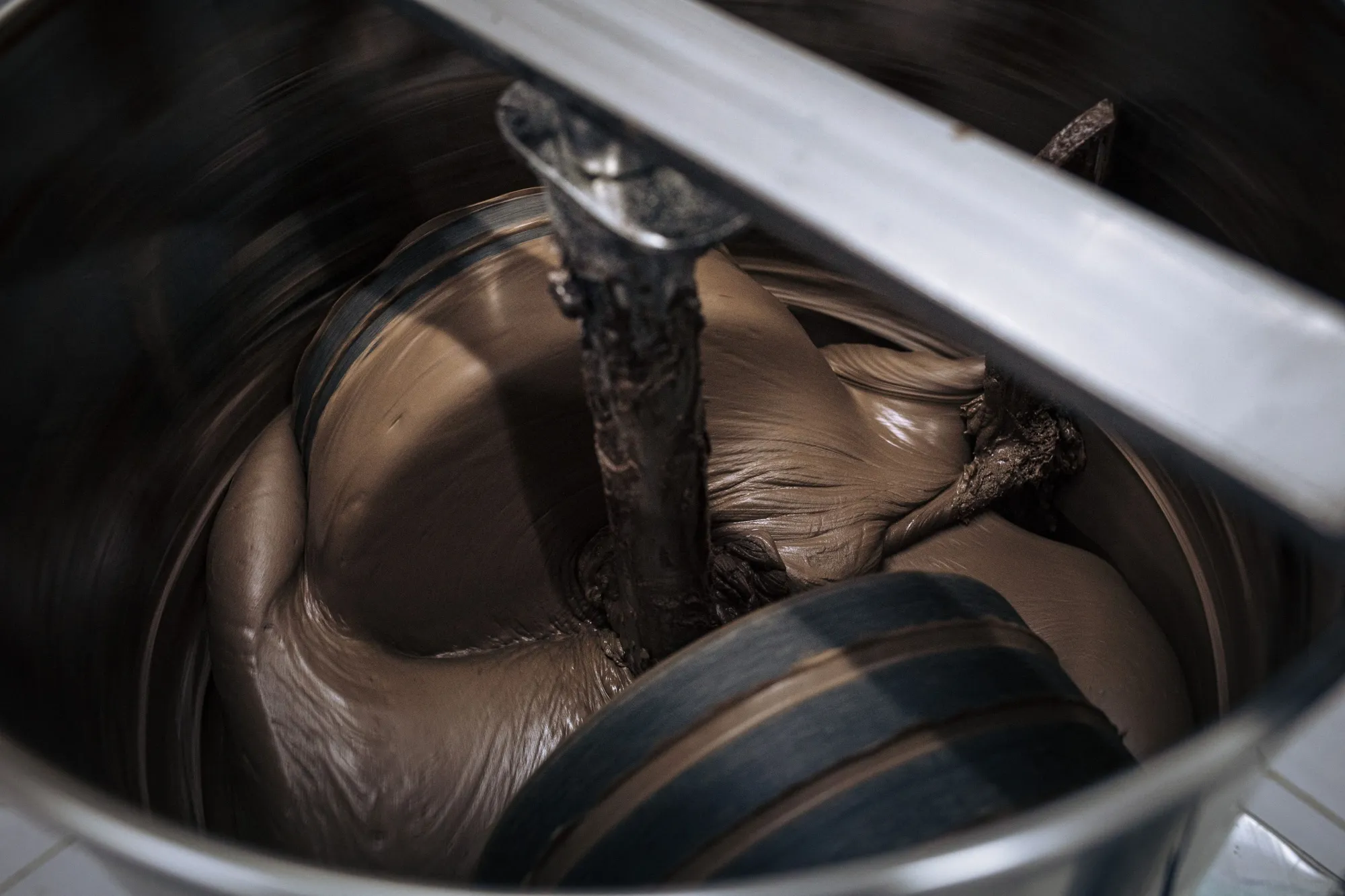 Cocoa beans are ground&nbsp;in Mutwanga,&nbsp;Democratic Republic of Congo.&nbsp;